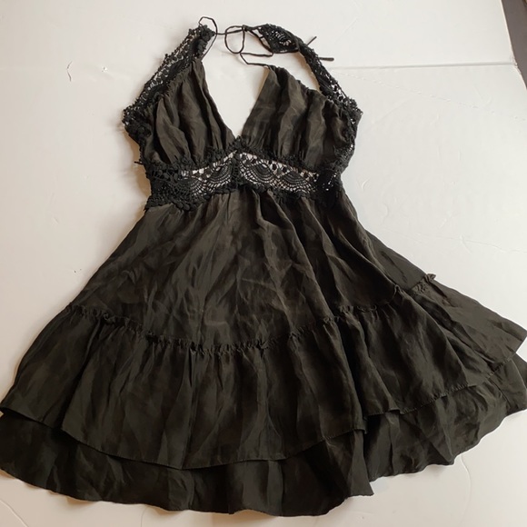 Cecelia de Bucourt Black Backless Mini Dress - Picture 3 of 5